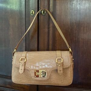 Lauren like new tan bag.